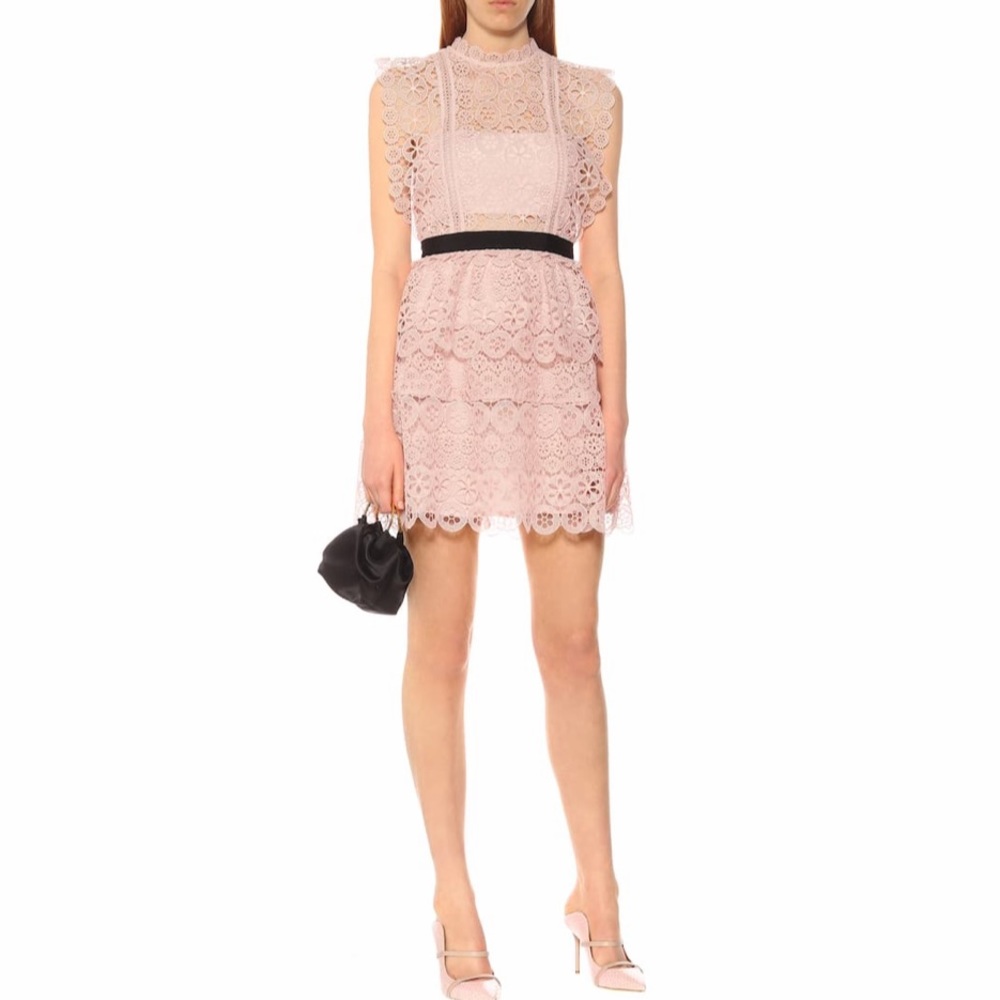 Self-Portrait brand new with tags WHITE lace dress